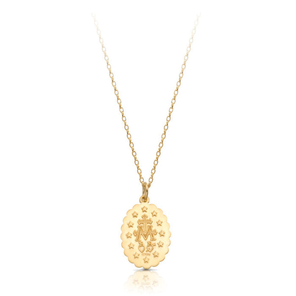 9ct Gold Miraculous Medal