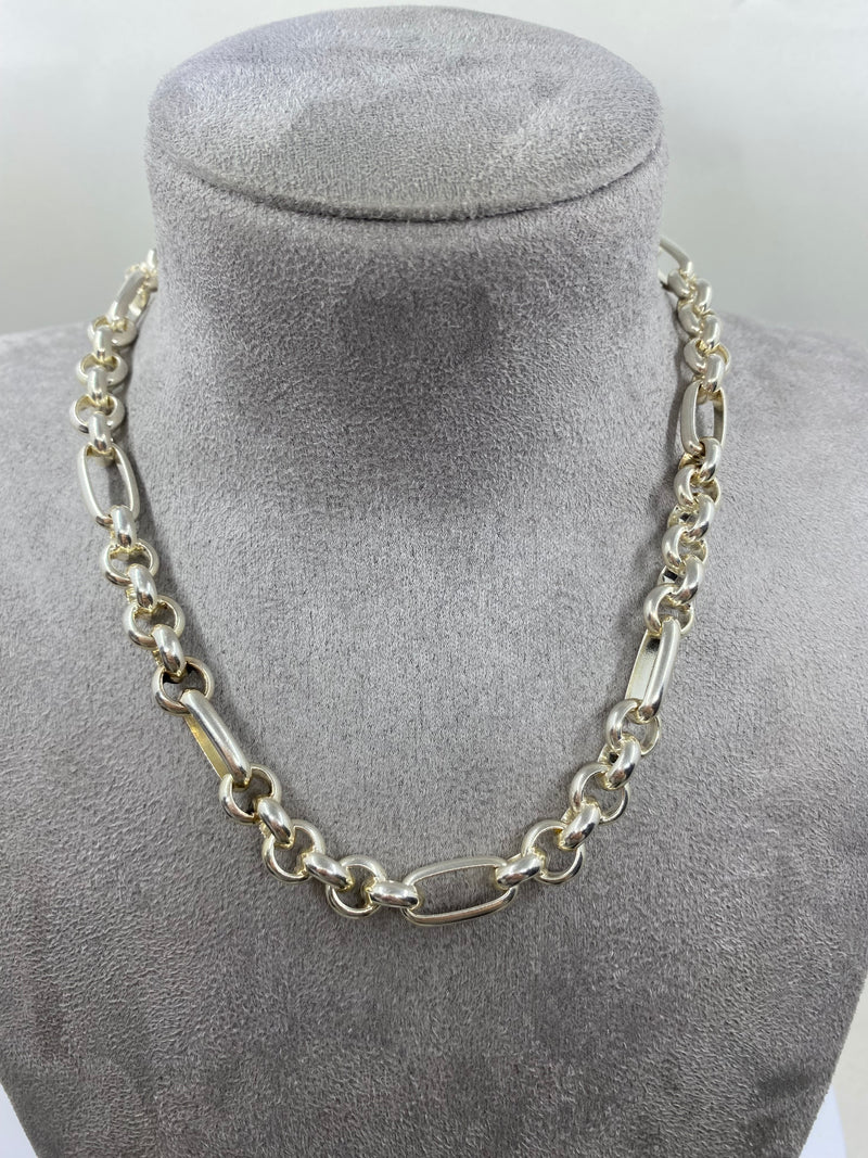 Heavy Belcher Chain - Sterling Silver