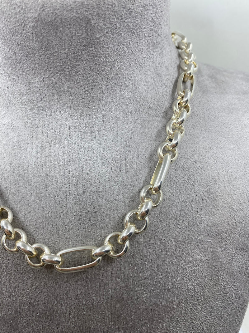 Heavy Belcher Chain - Sterling Silver