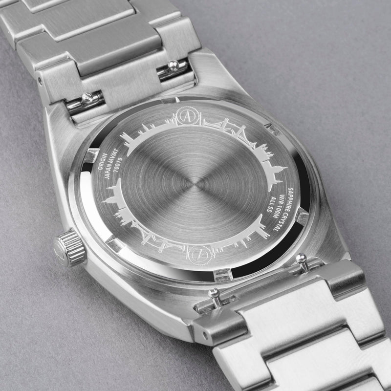 Accurist Gents Silver Stainless Steel Bracelet Watch