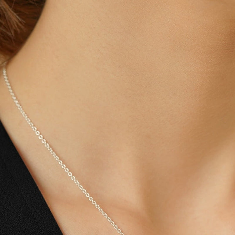 Twist Pendant with Clear Stones