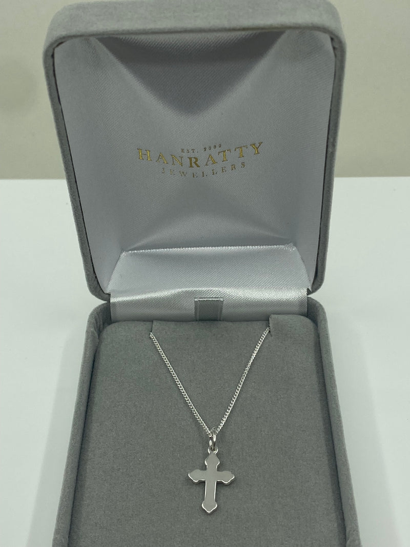 Cross Necklace - Sterling Silver