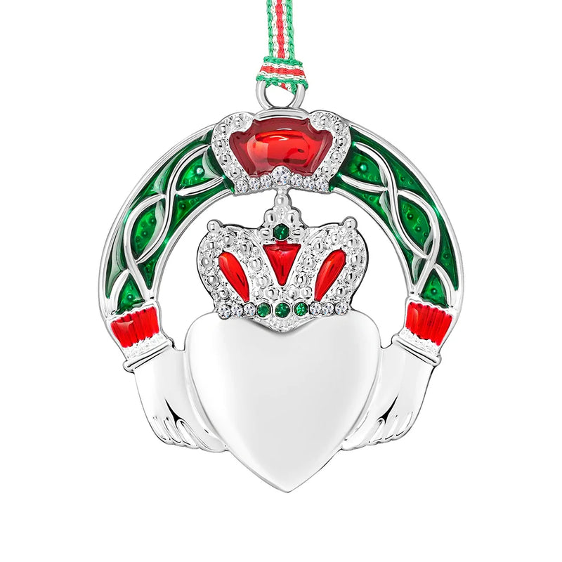 Claddagh Christmas Tree Decoration - Newbridge Silverware