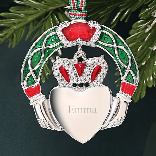 Claddagh Christmas Tree Decoration - Newbridge Silverware