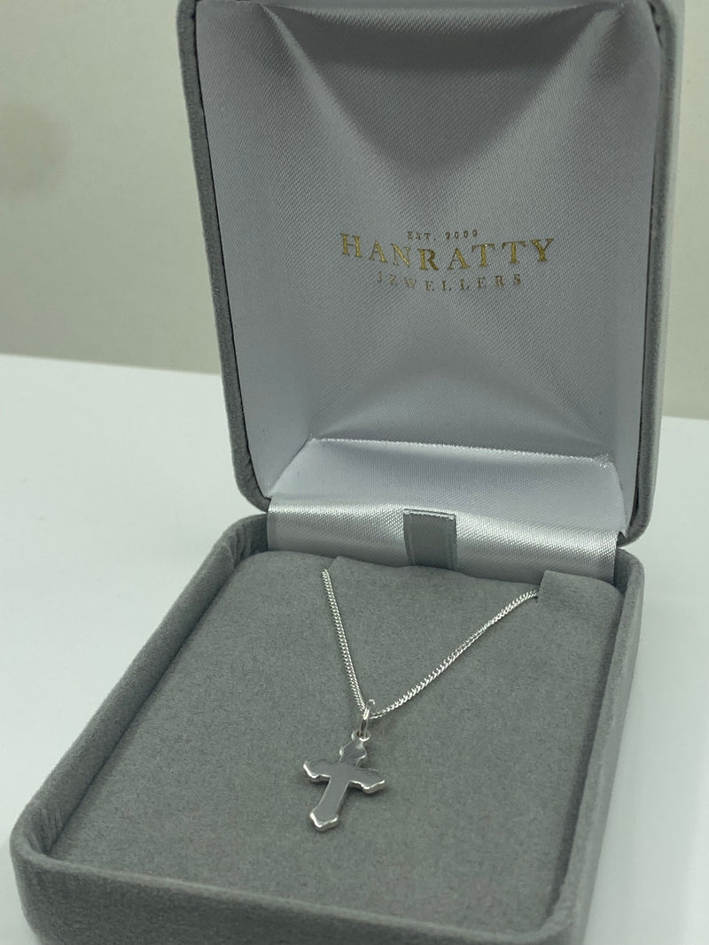 Cross Necklace - Sterling Silver