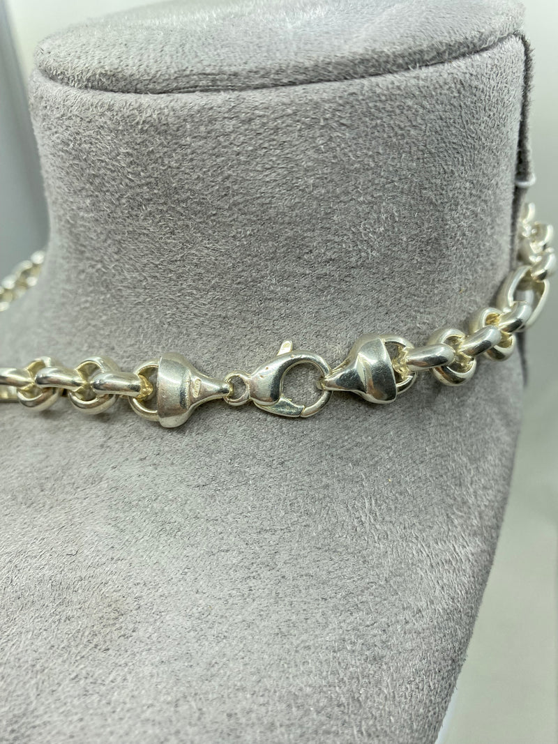 Heavy Belcher Chain - Sterling Silver