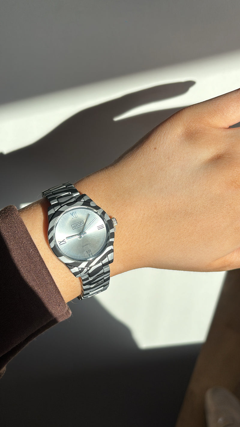 Eton Animal Print Ladies Watch