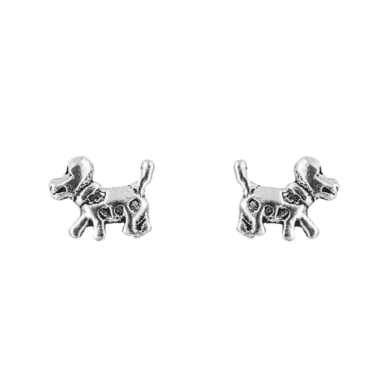 Spotty Dog Stud Earrings