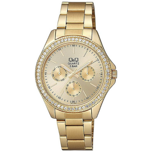 Q&Q Ladies Gold Watch