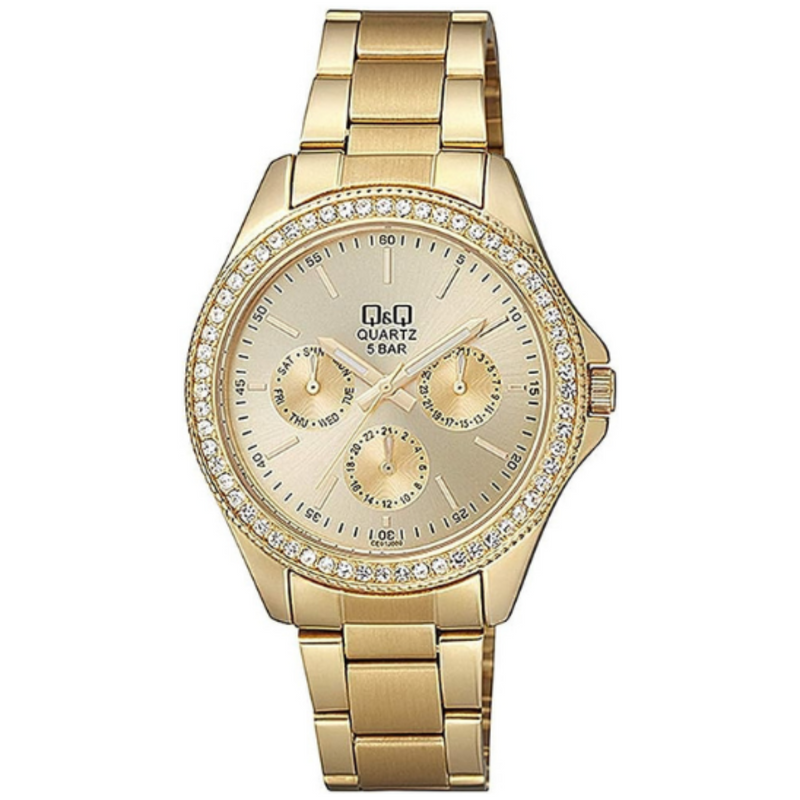 Q&Q Ladies Gold Watch