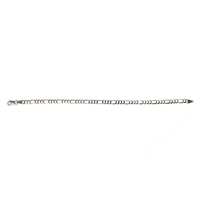 Ladies Figaro Bracelet - Sterling Silver