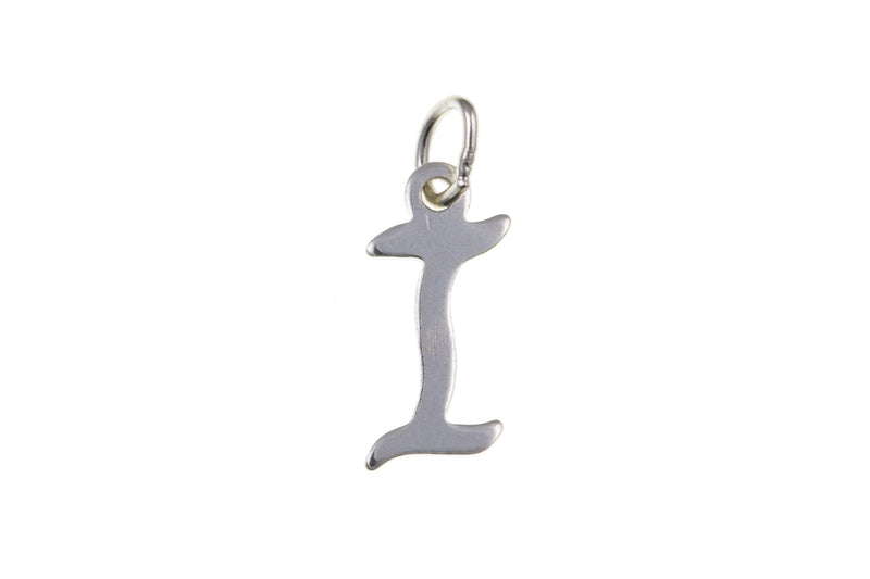  Script Initial Pendant - Sterling Silver I