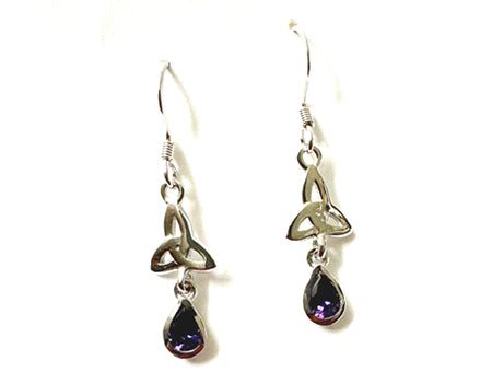 Trinity Knot Earrings - Sterling Silver