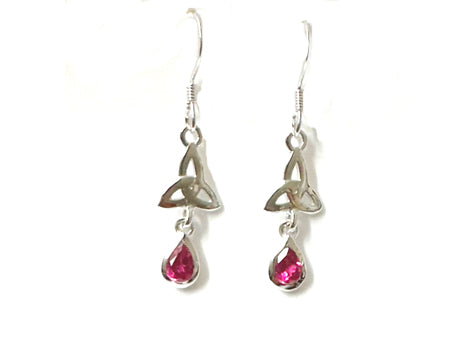 Trinity Knot Earrings - Sterling Silver