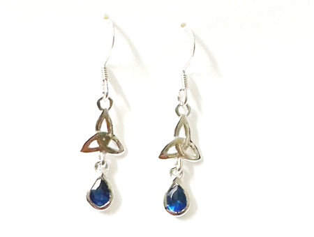Trinity Knot Earrings - Sterling Silver
