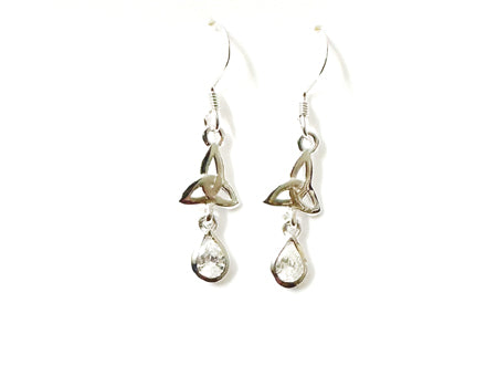Trinity Knot Earrings - Sterling Silver