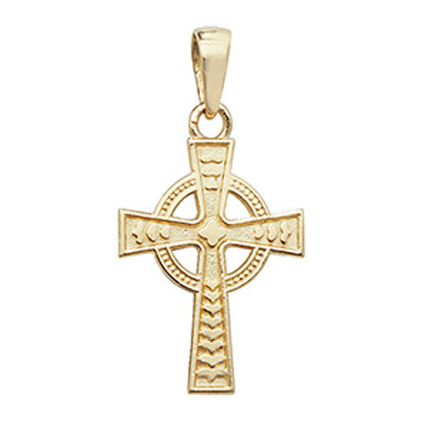 Celtic Cross - 9ct Yellow Gold