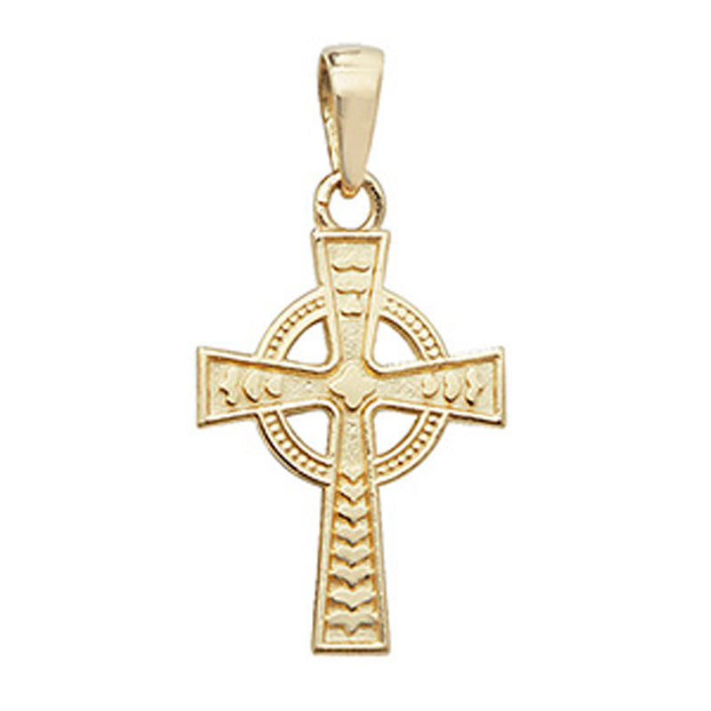 Celtic Cross - 9ct Yellow Gold