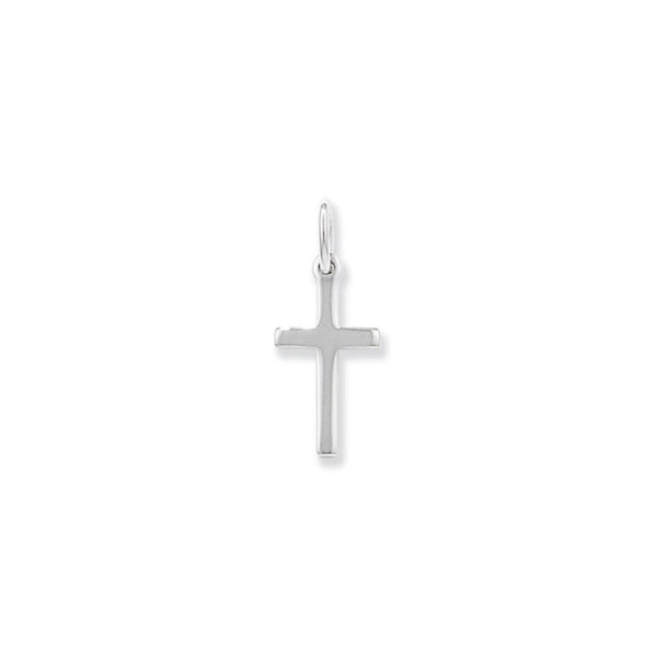 Plain Sterling Silver Cross Necklace FirstHolyCommunion Confirmation Communion