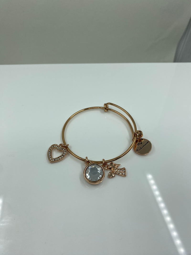Confirmation Bangle - Rose Gold