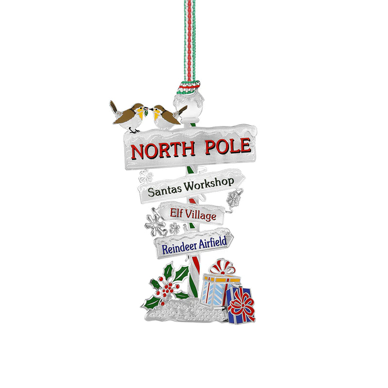 North Pole Christmas Tree Decoration - Newbridge Silverware