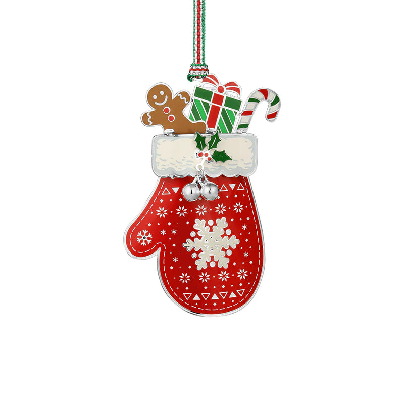 Snow Mitten Christmas Tree Decoration - Newbridge Silverware