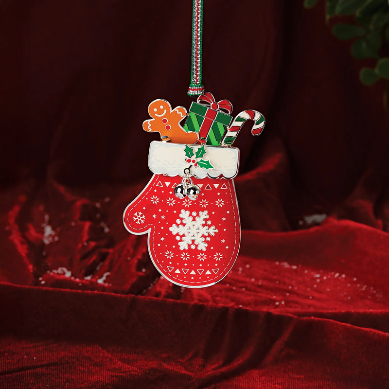 Snow Mitten Christmas Tree Decoration - Newbridge Silverware
