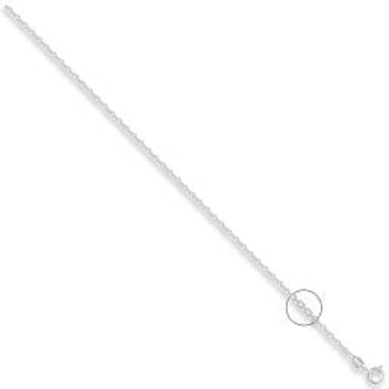 2.2mm Diamond Cut Belcher Chain - Sterling Silver