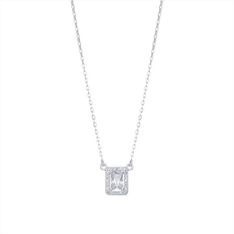 CZ Necklace - Sterling Silver