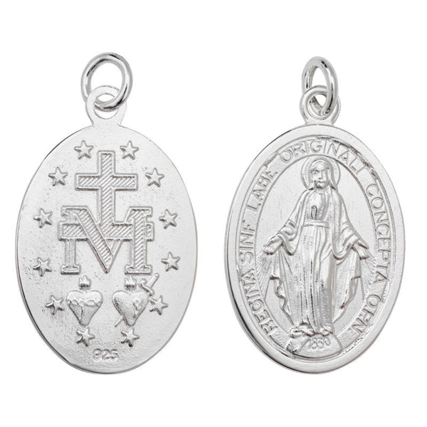 Miraculous Medal - Sterling Silver