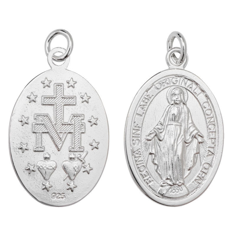 Miraculous Medal - Sterling Silver