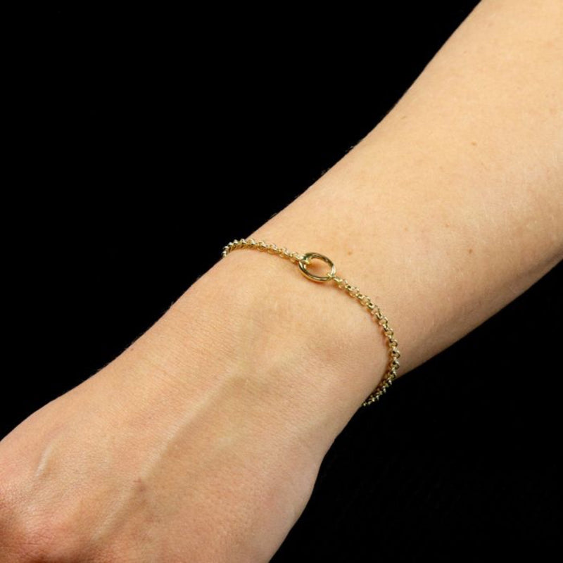 Single Link Charm Bracelet