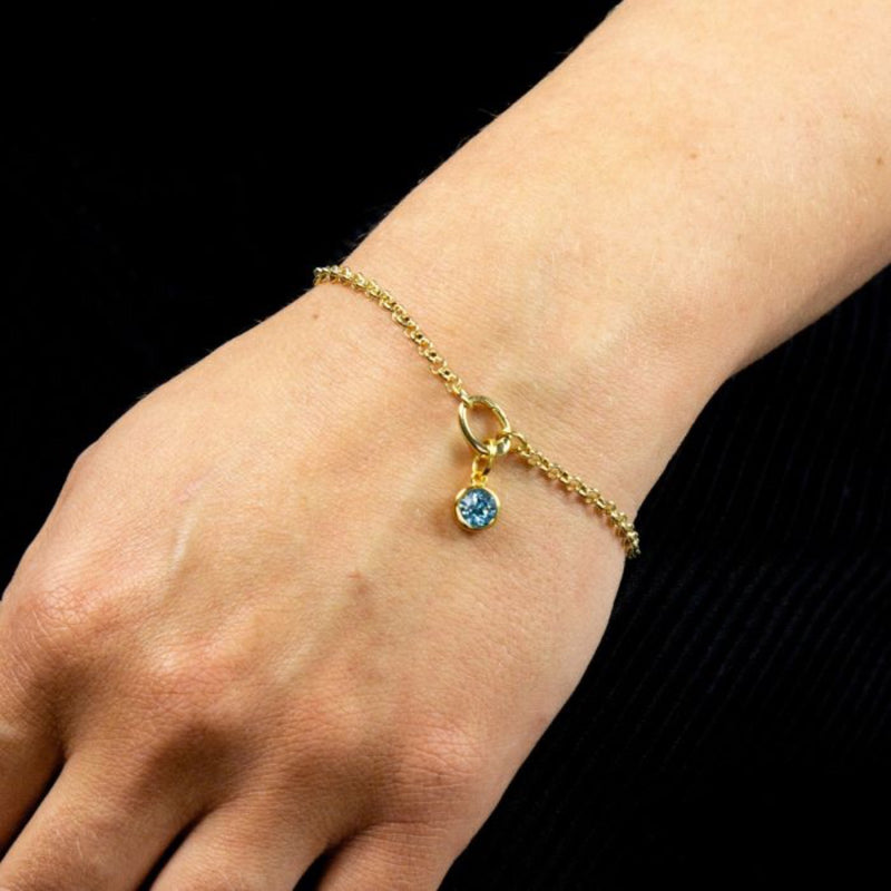 Single Link Charm Bracelet