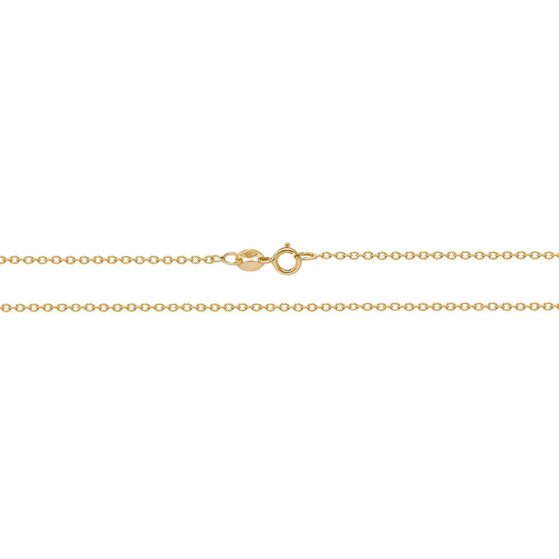 9ct Yellow Gold Rolo Chain