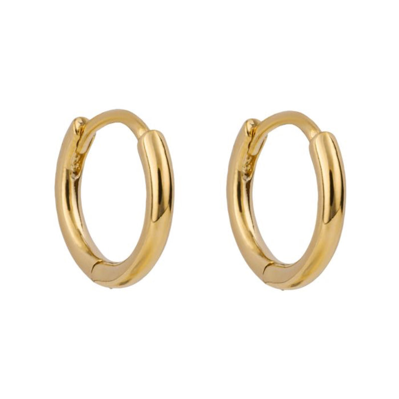 10mm & 12mm Plain Hoop Earrings