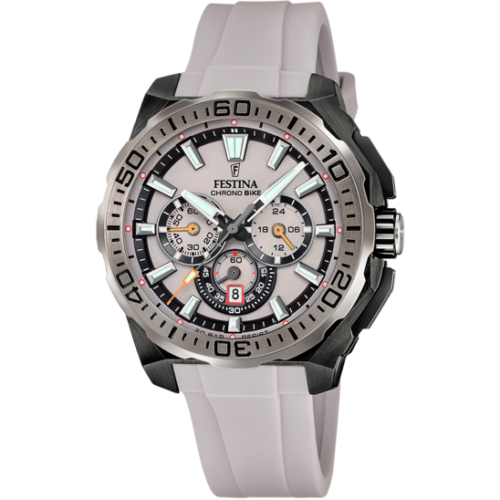 FESTINA GENTS CHRONOBIKE GREY DIAL WATCH
