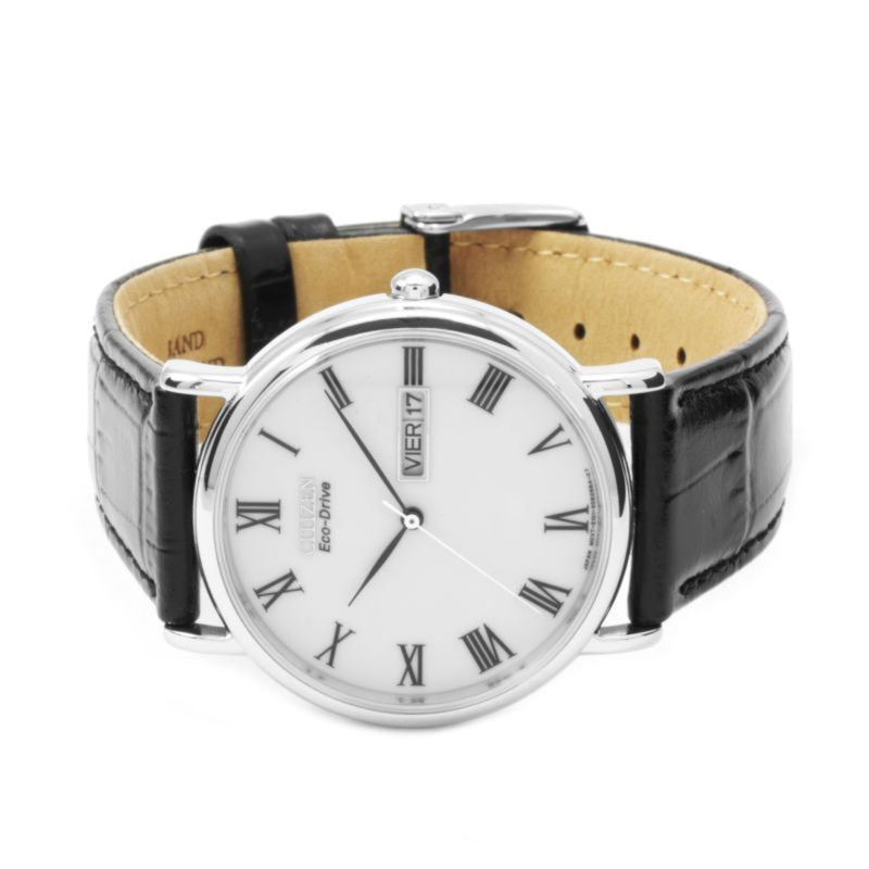 Citizen Gents Leather Strap Mens Watch