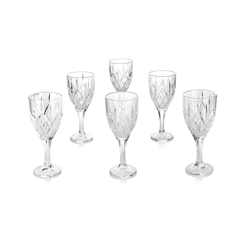 Set Of 6 300ml Wine Glasses - Newbridge Silverware