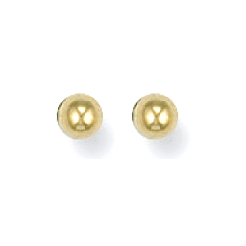 Ball Studs 3mm - 9ct Yellow Gold - Hanratty Jewellers