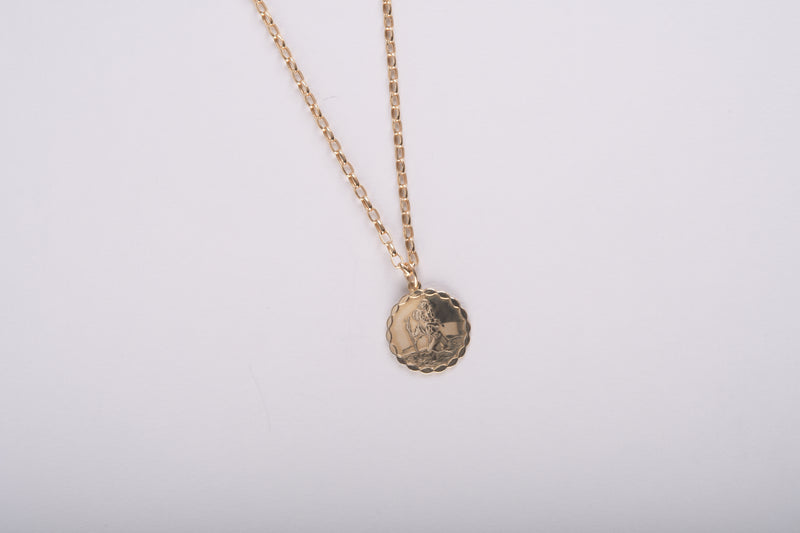 St. Christopher Pendant - 9ct Yellow Gold