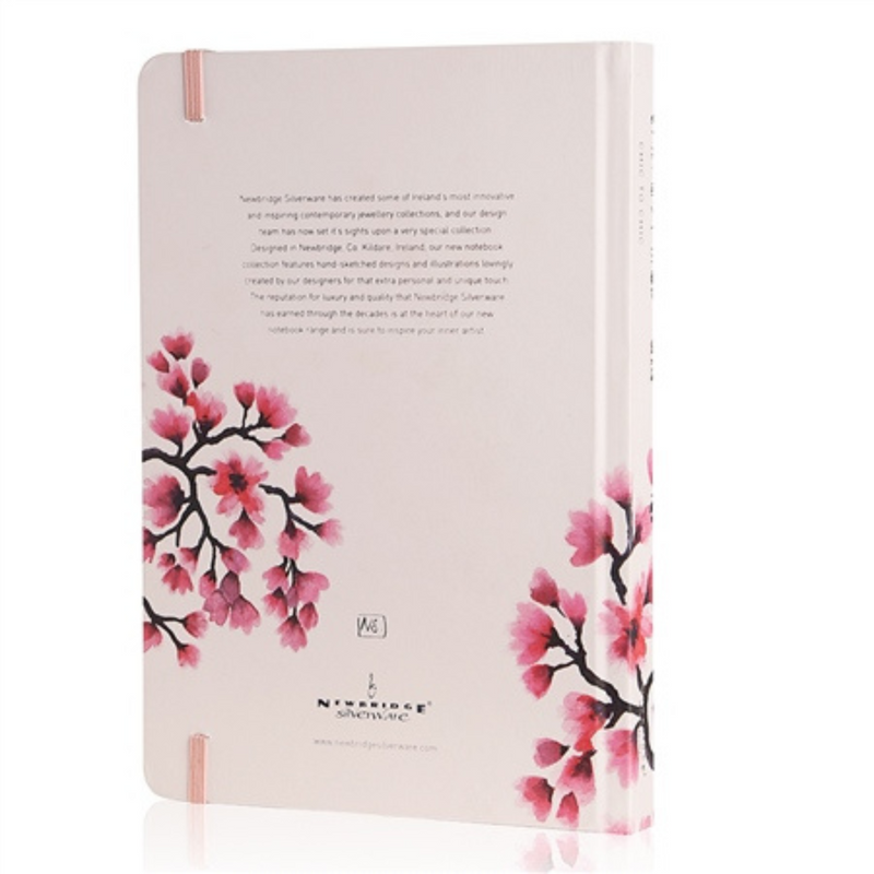 ‘Chic to Chic' Pink Hardback Notebook - NEWBRIDGE SILVERWARE