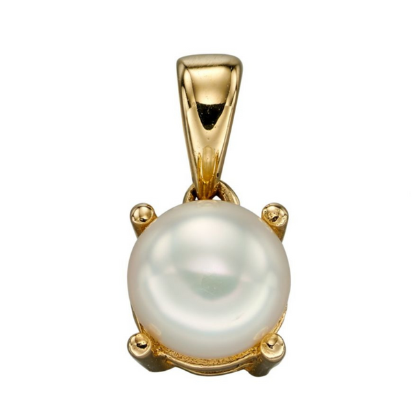 June Birthstone Pendant - 9ct Gold