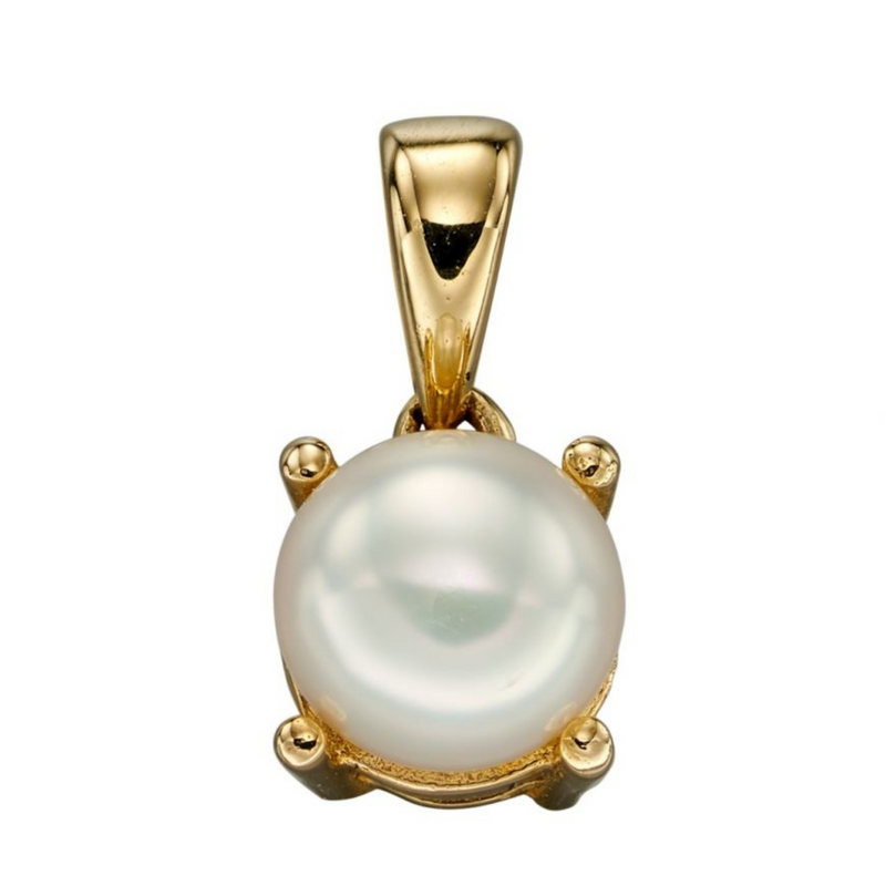 June Birthstone Pendant - 9ct Gold