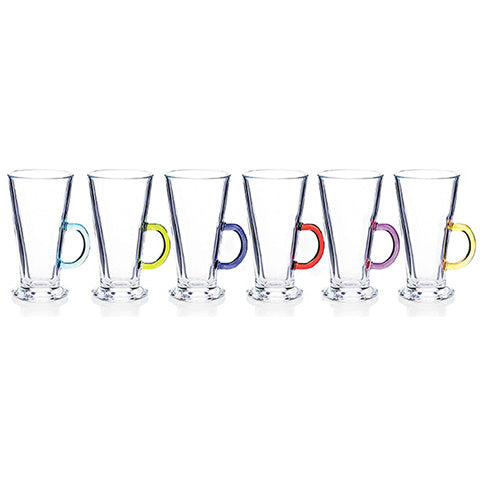 Rainbow Party Latte Set of 6